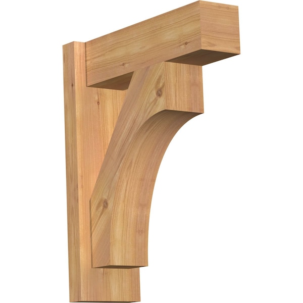Ekena Millwork Westlake Block Smooth Outlooker, Western Red Cedar, 5 1/2"W x 16"D x 20"H OUT06X16X20WTL05SWR - main